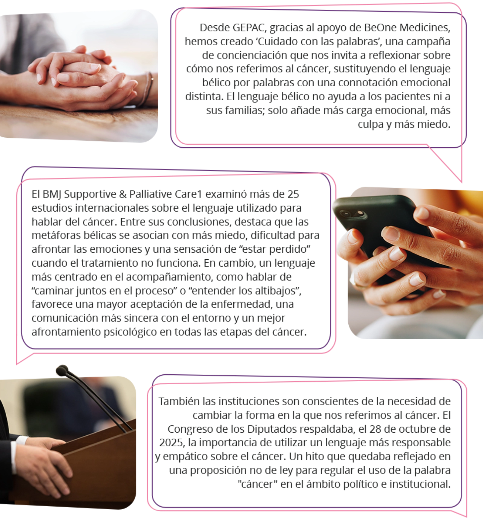 Cuidado con las Palabras